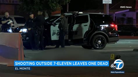 Suspects still on loose after deadly shooting at El Monte 7-Eleven - ABC7 Los Angeles