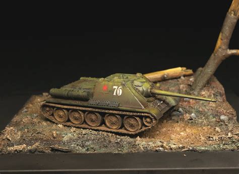 Diorama scene for Tanks - Wargaming Hub