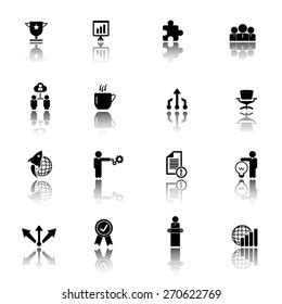 Business Icon Set Stock Vector (Royalty Free) 270622769 | Shutterstock