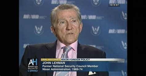 John Lehman Oral History Interview | C-SPAN.org