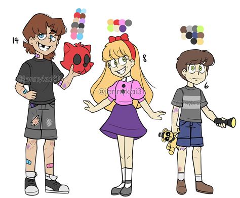 Afton Kids by Jenny-Kai-31 on DeviantArt