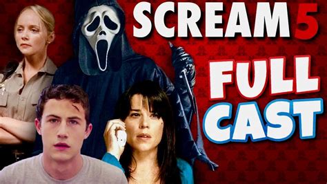 Scream 5 (2022) Entire Cast REVEALED + Plot Details - YouTube