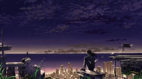 Anime Rooftop Wallpapers - Top Free Anime Rooftop Backgrounds - WallpaperAccess
