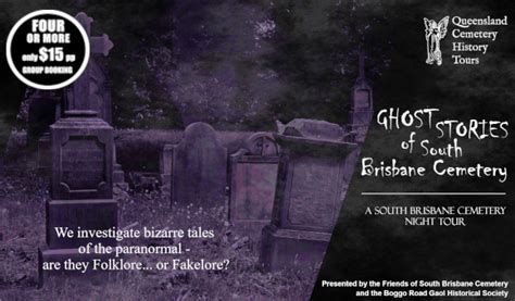 Ghost Stories Cemetery Tour - Friends of South Brisbane Cemetery