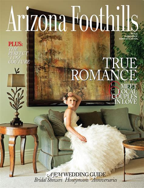 Arizona Foothills Magazine Covers | Wedding guide, True romance, Honeymoon