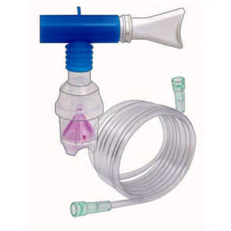 Nebulizer 7ft, Oxygen Tubing, "T" Mouth Piece (50/cs) — MedStockUSA.com