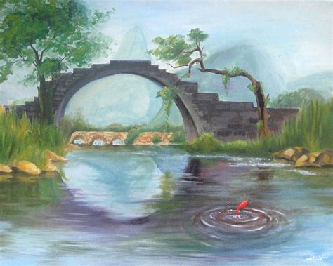 Chinese Arch Bridge by wangqr on DeviantArt