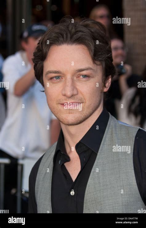 British actor James McAvoy arrives for the world premiere of the film ...