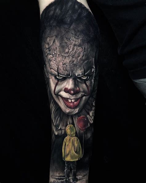 "Mi piace": 187, commenti: 4 - 𝙱𝚕𝚊𝚌𝚔 𝙺𝚛𝚊𝚔𝚎𝚗 𝙸𝚗𝚔 (@black_kraken_ink) su Instagram: "Pennywise and ...