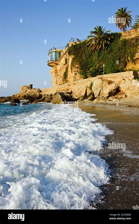 Balcony of Europe, Nerja, Spain Stock Photo - Alamy