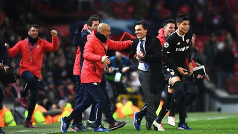 Sevilla Boss Vincenzo Montella 'Proud' After Historic Champions League Win Over Manchester ...