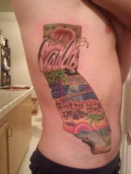 Cali love!! #tattoo #tattoos #ink #bodyart | Tattoos, California tattoo, Left arm tattoos