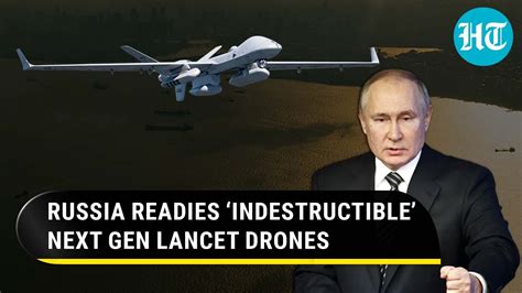 Putin’s Lancet Drones To Get Deadlier; Next Gen UAVs To Become Tank & Air Defence Killers - YouTube