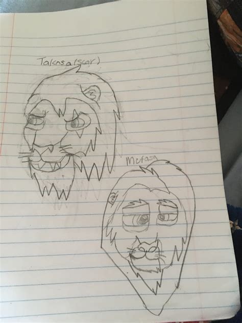 Scar and Mufasa by Gingadensetsufan12 on DeviantArt