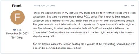 Captain's Dinner on a Cruise - Carnival, Royal Caribbean, Holland ...