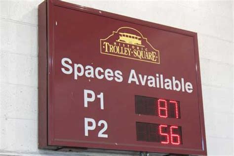 Outdoor Parking Space Available Signs | 4 Digit LED Counting Display | Outdoor Parking Count ...