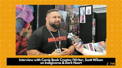 Interview with Comic Book Creator/Writer, Scott Wilson on Indigiverse & Dark Heart - YouTube