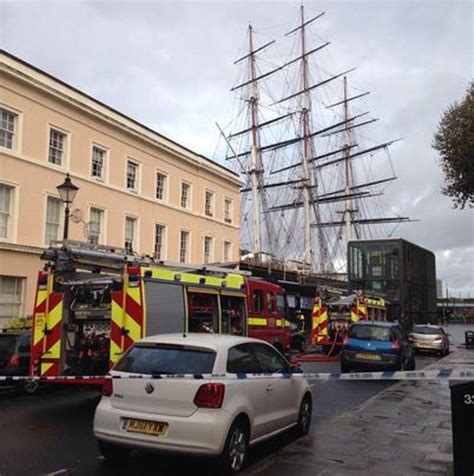 Cutty Sark fire: another blaze strikes vessel which was devastated by ...