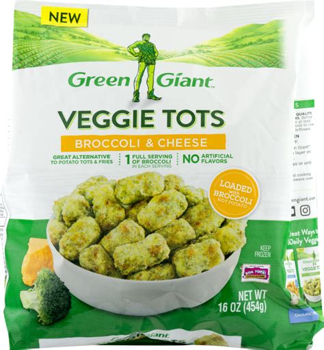 Green Giant Veggie Tots Broccoli & Cheese Green Giant(190569123026): customers reviews @ listex ...