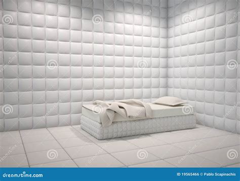 Mental Hospital Padded Room Royalty Free Stock Image - Image: 19565466