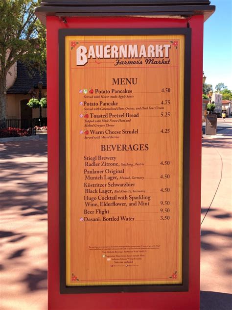 Fresh Epcot: The Menu Boards of the Epcot International Flower & Garden Festival - The Castle Run