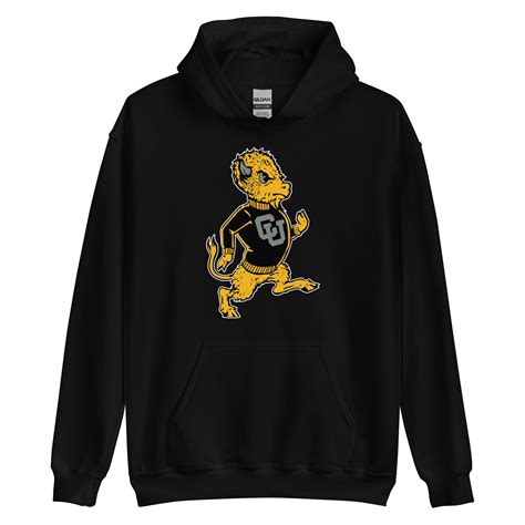 Vintage CU Boulder Mascot Artwork Crewneck Sweatshirt Hoodie Shirt ...