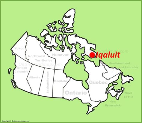 Iqaluit Map | Nunavut, Canada | Detailed Maps of Iqaluit