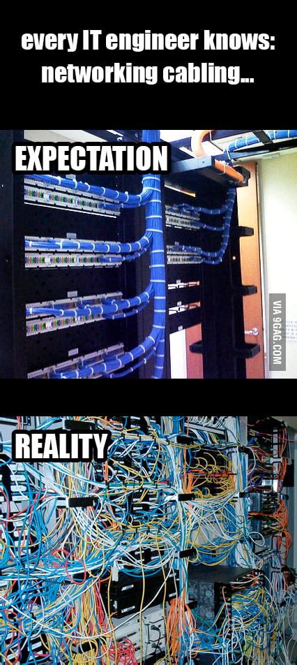 A network cable is unplugged, find it! - 9GAG