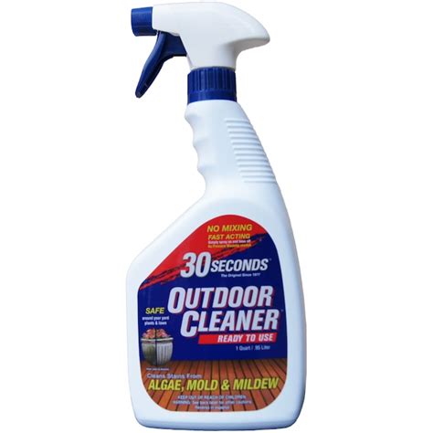 30 SECONDS 32-fl oz Mold and Mildew Stain Remover Outdoor Cleaner in ...