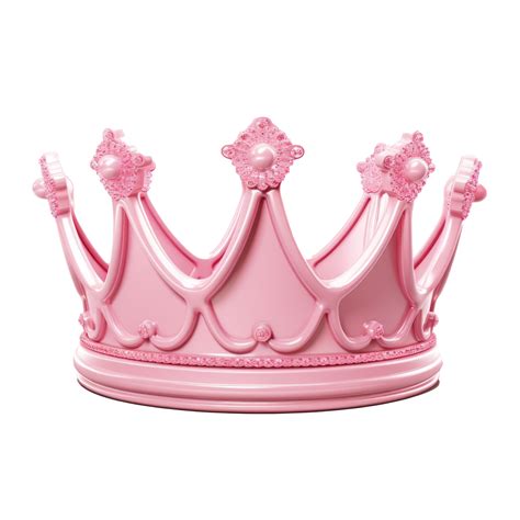 Pink princess crown isolated 26847598 PNG