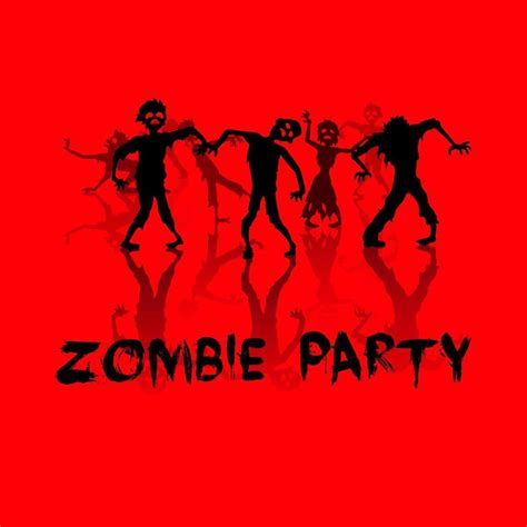 Zombie party background 12189824 Vector Art at Vecteezy