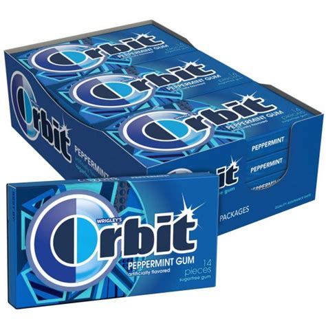 Orbit Gum Wrigley’s Peppermint Gum 12pk. Sale $5.59