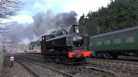 GWR Pannier 7714 - Collet 5700 Class - 0-6-0PT - Severn Valley Railway - England - YouTube