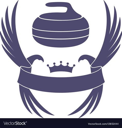 Curling Royalty Free Vector Image - VectorStock