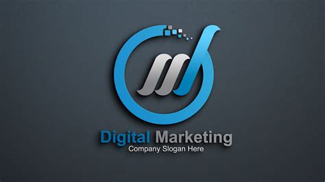 Marketing Agency or Advertising Company Logo Template – GraphicsFamily