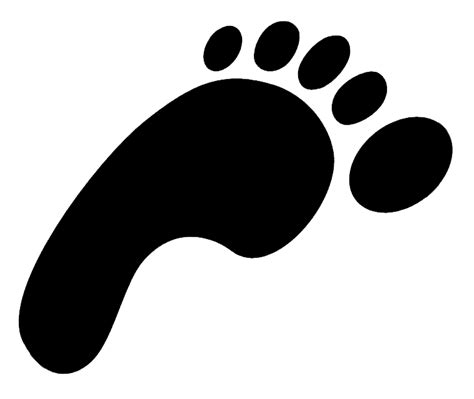 Clipart Footprints In The Sand Animated Rhino Footprint Stamp - ClipArt ...