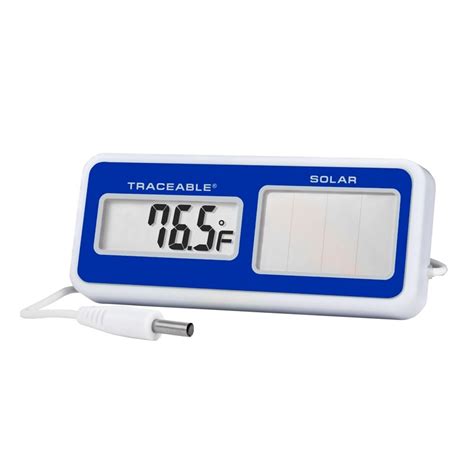 4123 Traceable Solar-Powered Thermometer