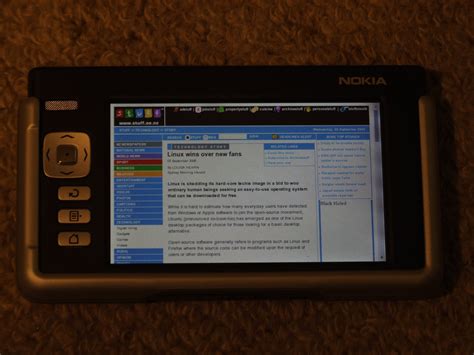 Free picture: nokia, linux, article, screen