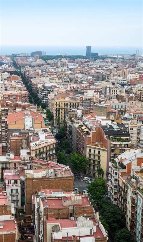 Barcelona city stock photo. Image of exterior, downtown - 32868930