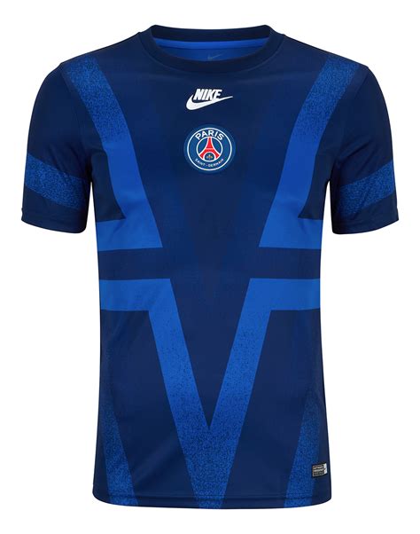 Nike Adult PSG Pre Match Jersey - Blue | Life Style Sports UK