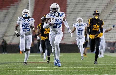 High school football: No. 10 IMG Academy gets revenge, knocks off No. 2 St. Frances Academy 27-16