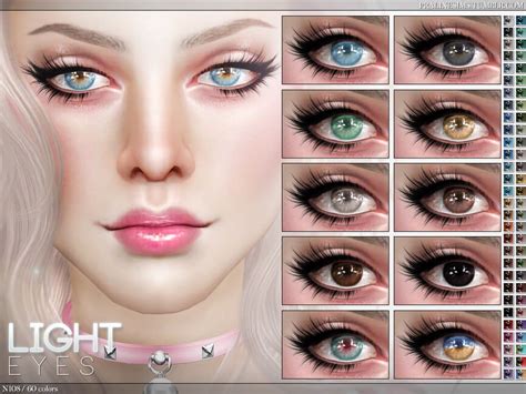 Sims 4 Light Eyes Color N108 | The Sims Book