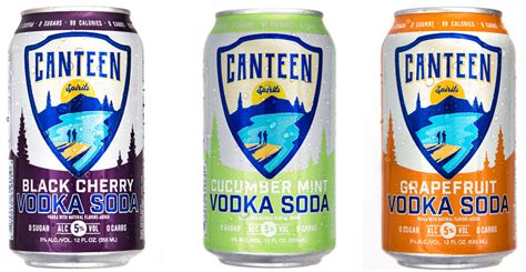 CANTEEN Sparkling Vodka + Soda Launches across U.S. with Five Flavors - Bar Business Magazine