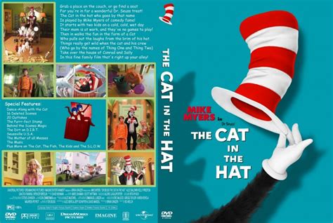 Cat In The Hat - Movie DVD Custom Covers - 2168cat in the hat 42480 cstm3.JPG :: DVD Covers