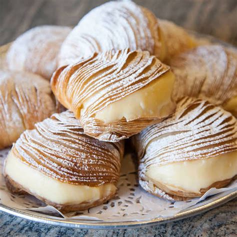 Authentic Italian Sfogliatelle Recipe | Yummly | Recipe | Italian cookie recipes, Sfogliatelle ...