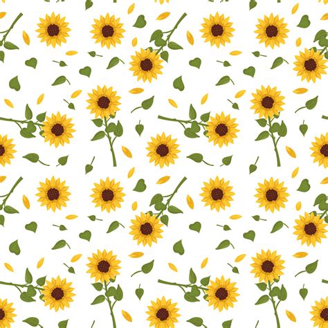 White Sunflower Wallpaper