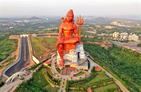 The Tallest Shiva Statue In The World - Rediff.com India News