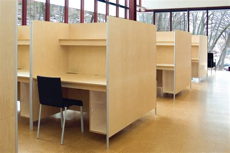 Library Study Carrel - Ganged [SC_G] | Milder Furniture