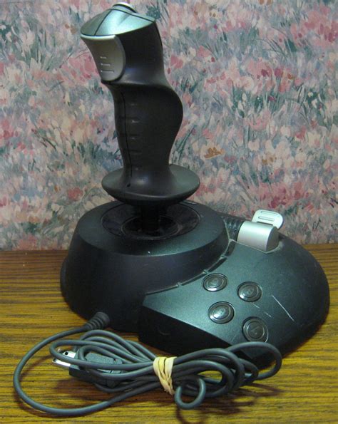 Microsoft Sidewinder Precision 2 Joystick USB Windows 7 / 10 Compatible - 1998 Vintage