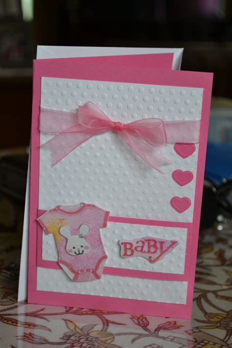 Pin by Gerri Ritter on Cards I like | Baby shower cards, Baby girl cards, Embossed cards